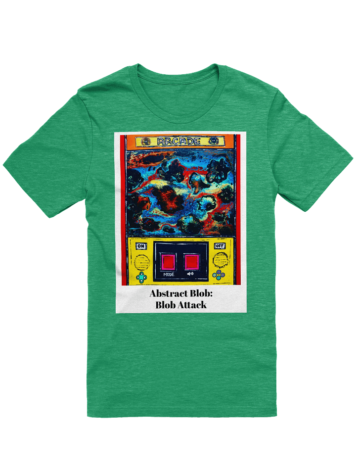 Abstract Blob: Blob Attack Arcade T-Shirt product image (10)