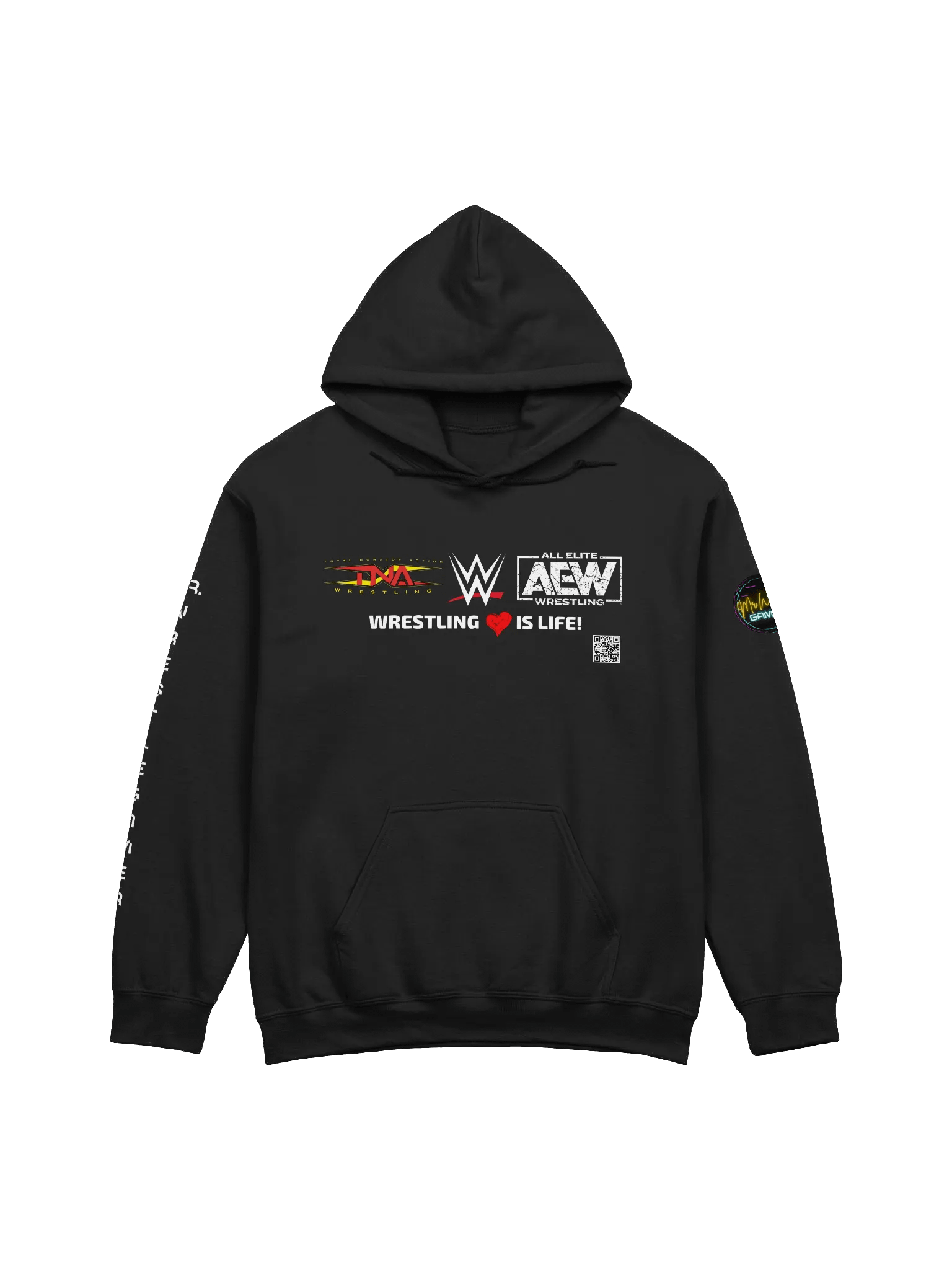 Wrestling Is Life Hoodie product image (1)