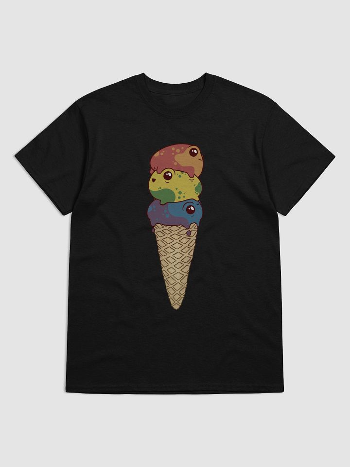t-shirt : pride-cone rainbow-muted product image (1)
