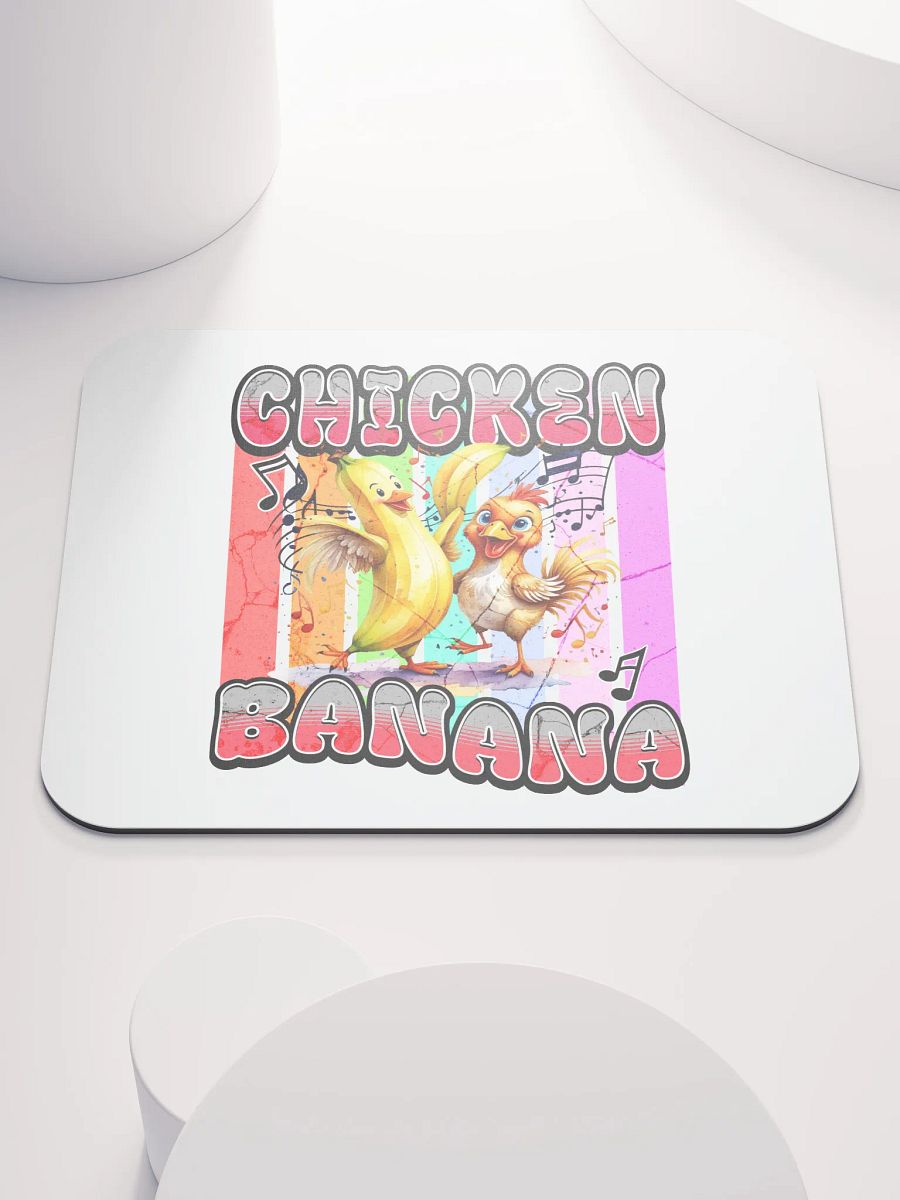 Chicken Banana Whimsical Mouse Pad product image (2)