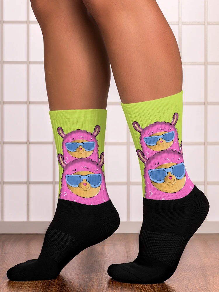Llama Love Socks product image (1)