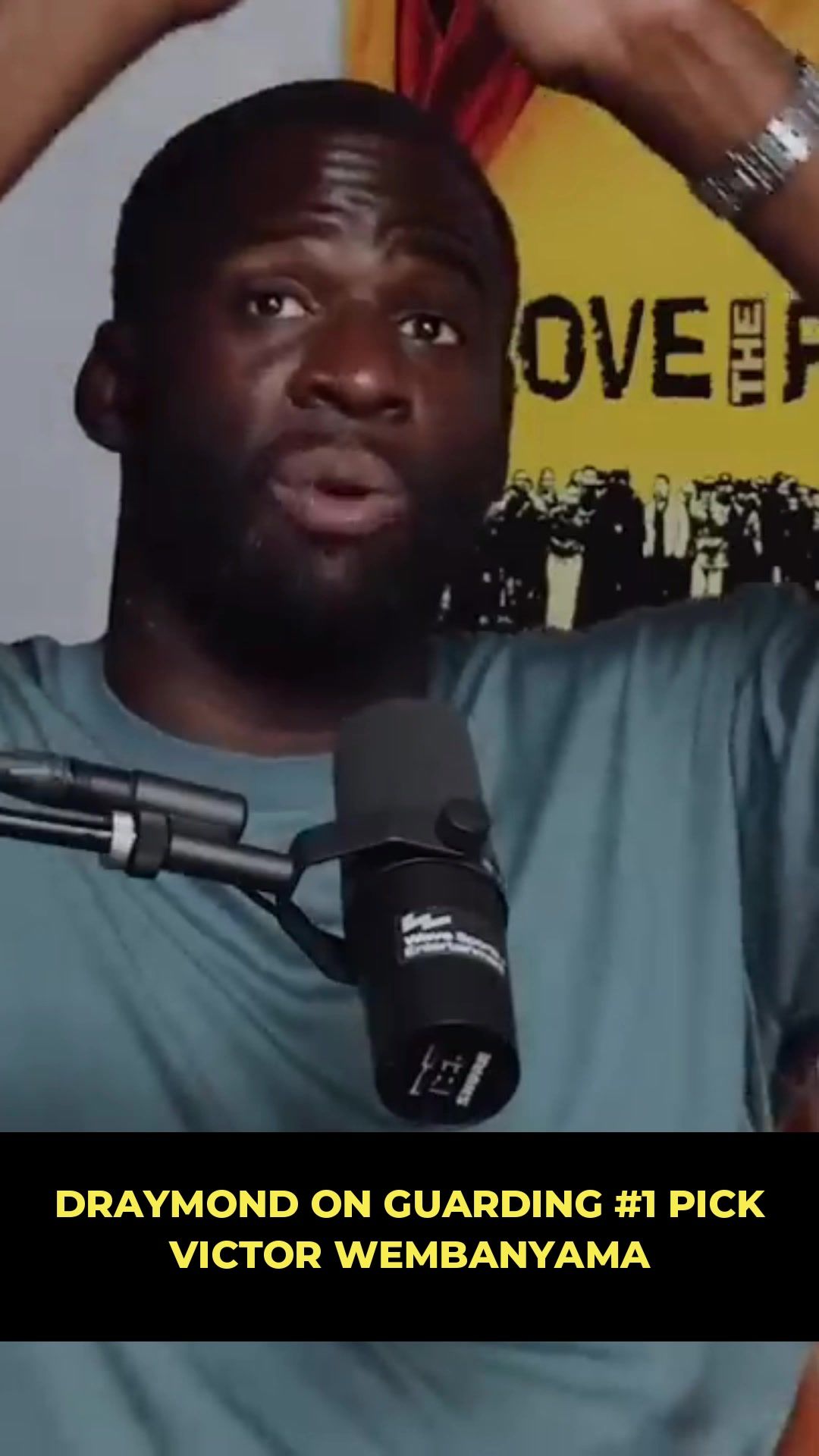 Draymond Green on Guarding #1 Pick Victor Wembanyama #draymondgreen #victorwembanyama #nba