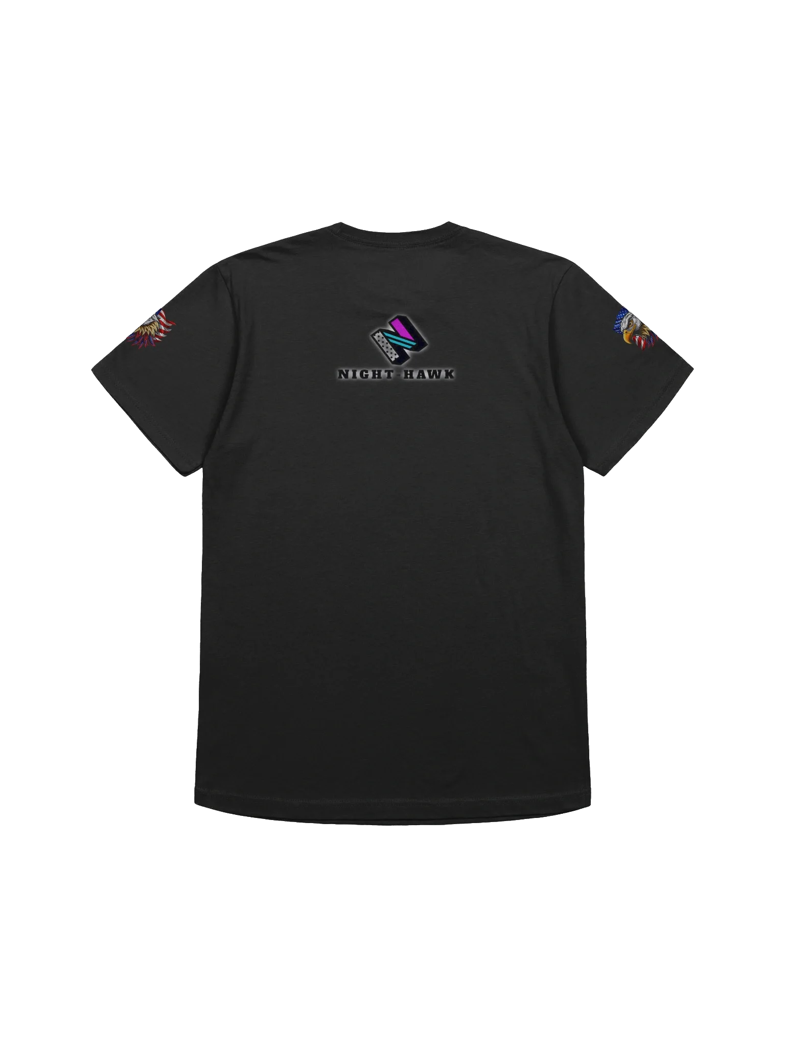 Glowing Night-Hawk Logo T-Shirt product image (4)