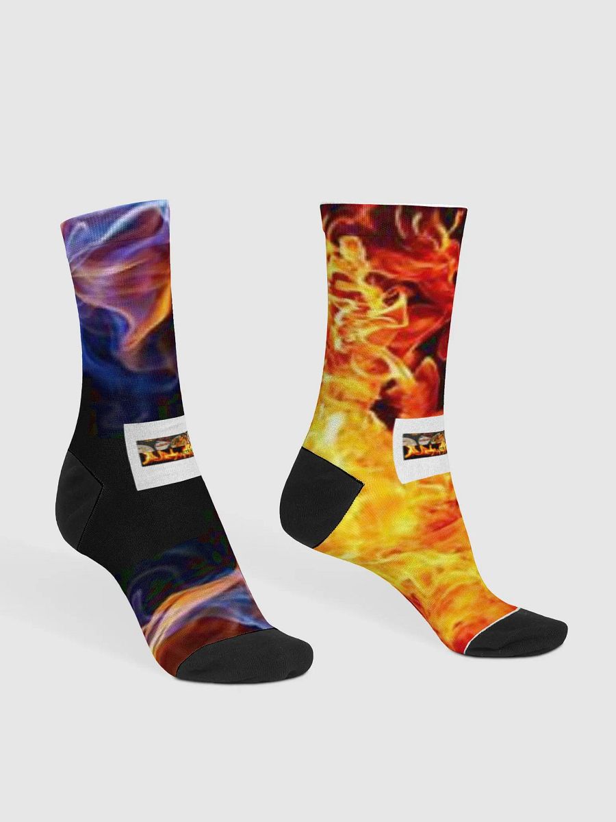 LET GET COOKIN FIRE ELEMENT SOCKS product image (3)