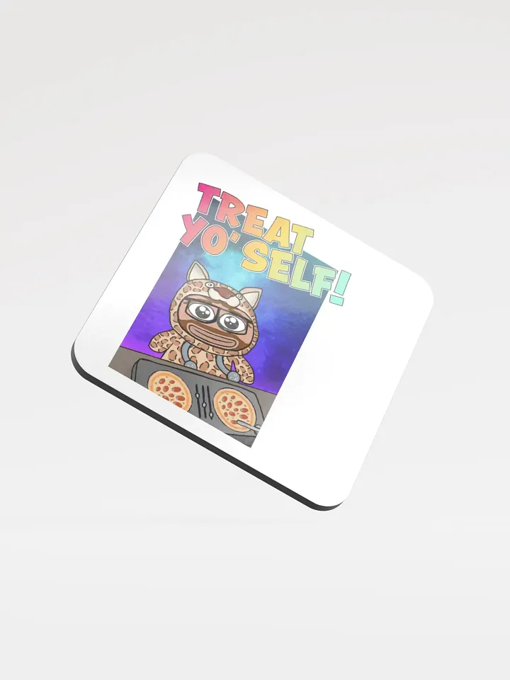 Treat yo' self coaster product image (1)