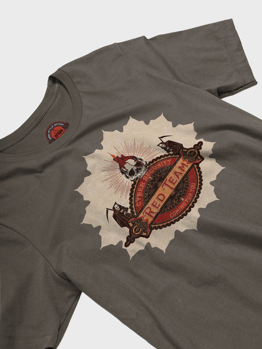 Cyber Security Red Team Reaper - Bella+Canvas Unisex T-Shirt (Super Soft Classic Fit) - Front Print product image (3)