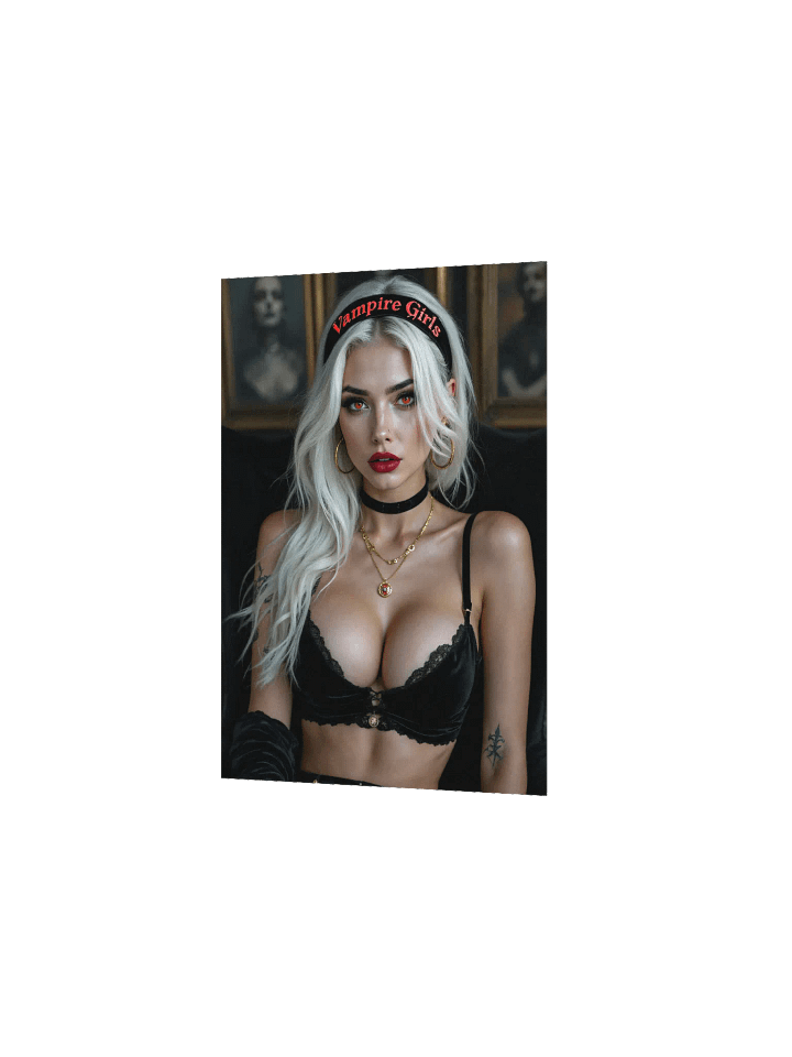 Golden Allure: Vampire Girls Headband Mini Poster product image (2)