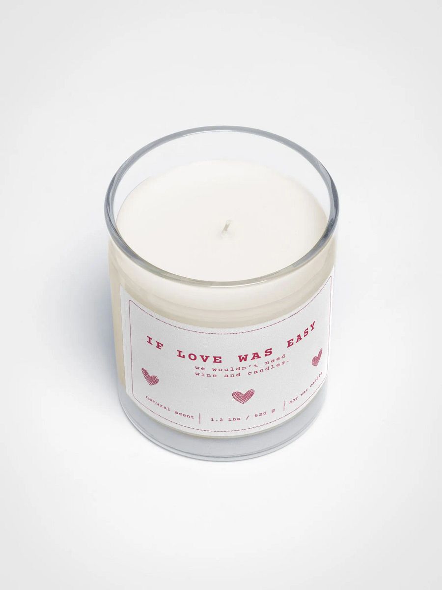 If Love Was Easy Candle product image (3)