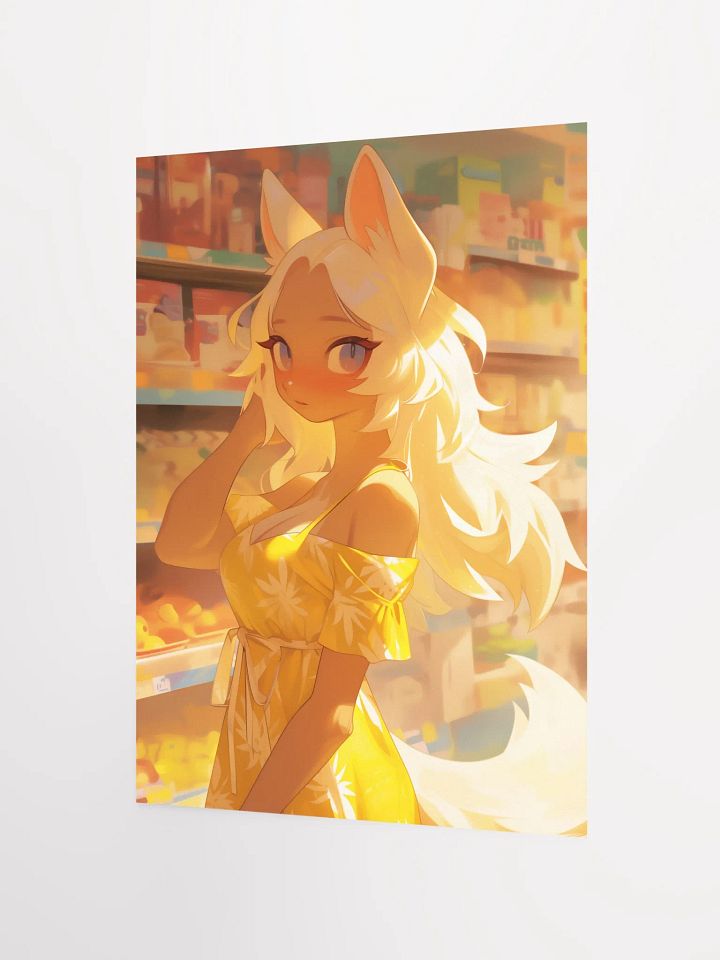 Anthro Fox in a Summer Dress Poster product image (3)