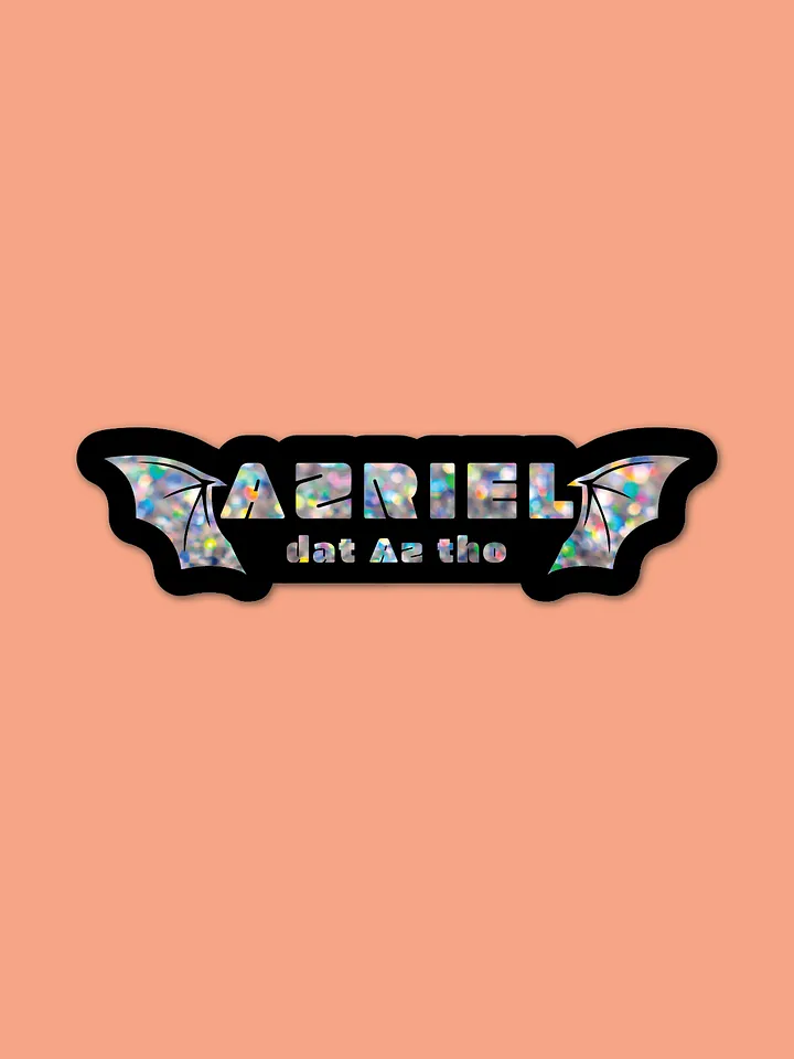 Azriel Sticker (Glitter) product image (1)