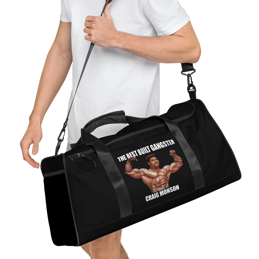 The Best Built Gangster Craig Monson Gym Bag product image (12)