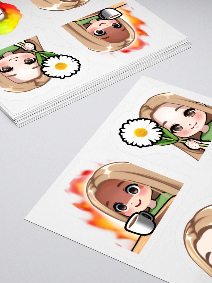 Emote Sticker Sheet 2 product image (10)