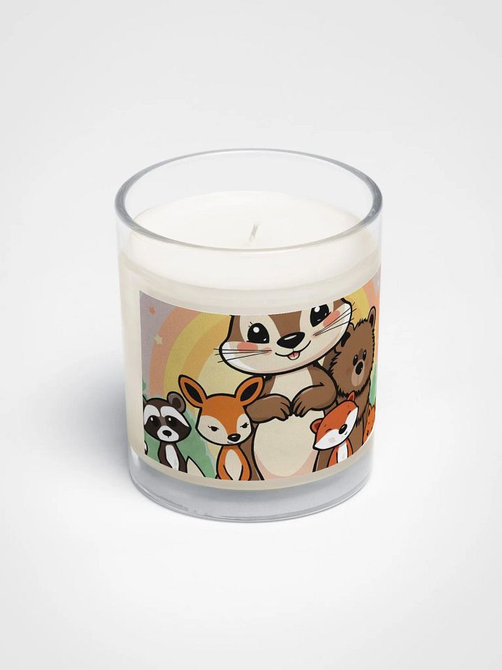 Rainbow Animal Friends Soy Wax Candle product image (2)