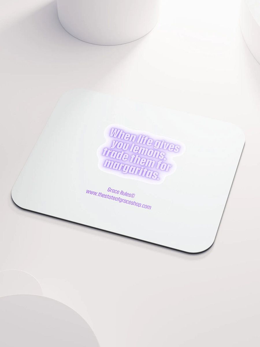 FUNNY DESK MATS 4 U “When life gives you lemons, trade them for margaritas.” product image (3)