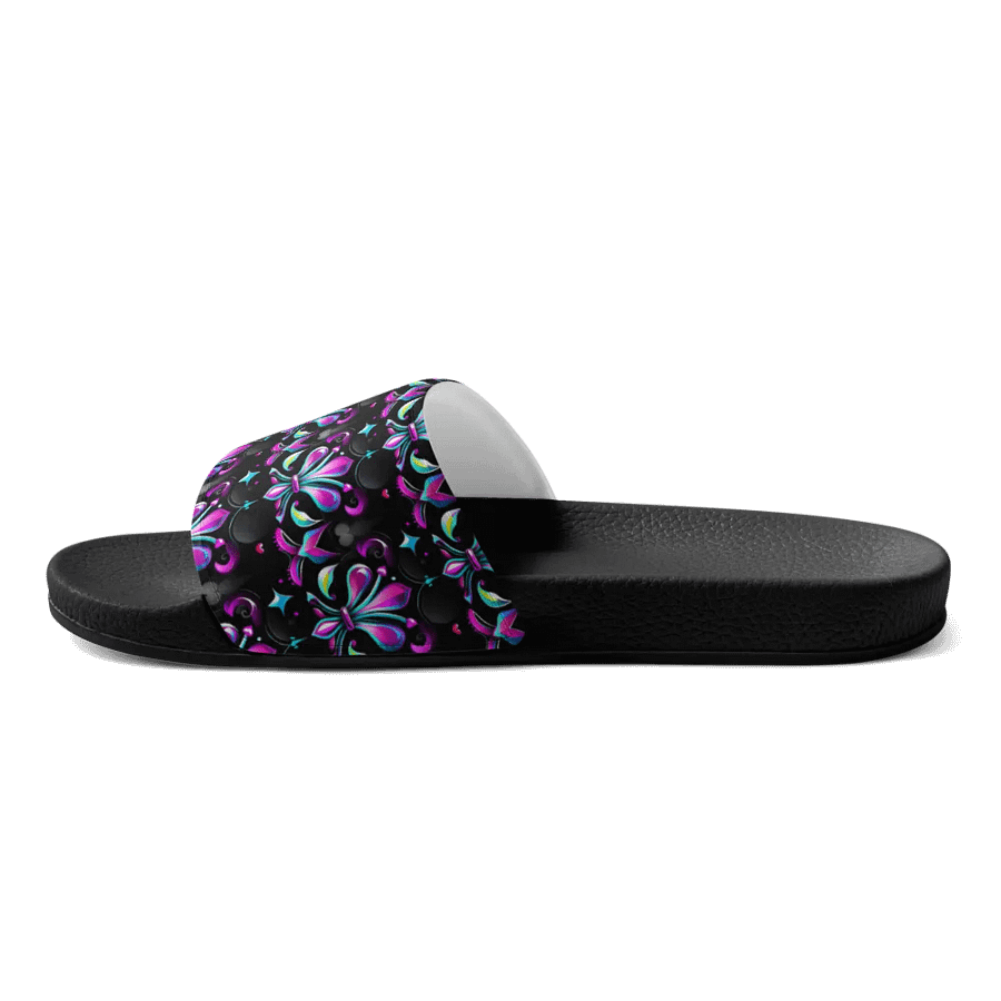 Mardi Gra All Over Print Slip On Slides product image (7)