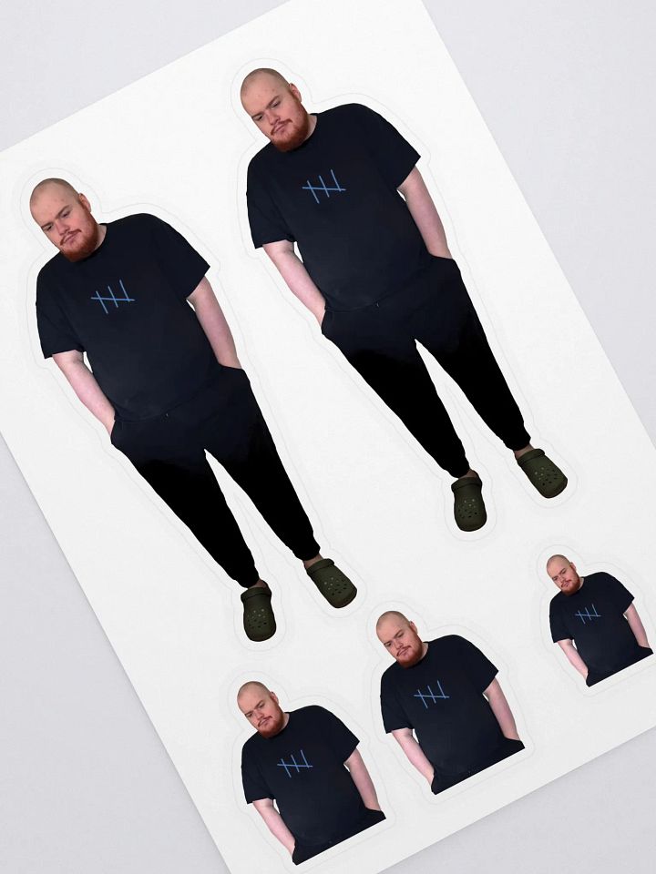Just a Guy Sticker Sheet product image (1)