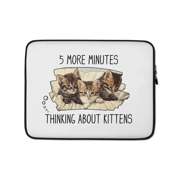 Funny Kittens Laptop Sleeve product image (1)