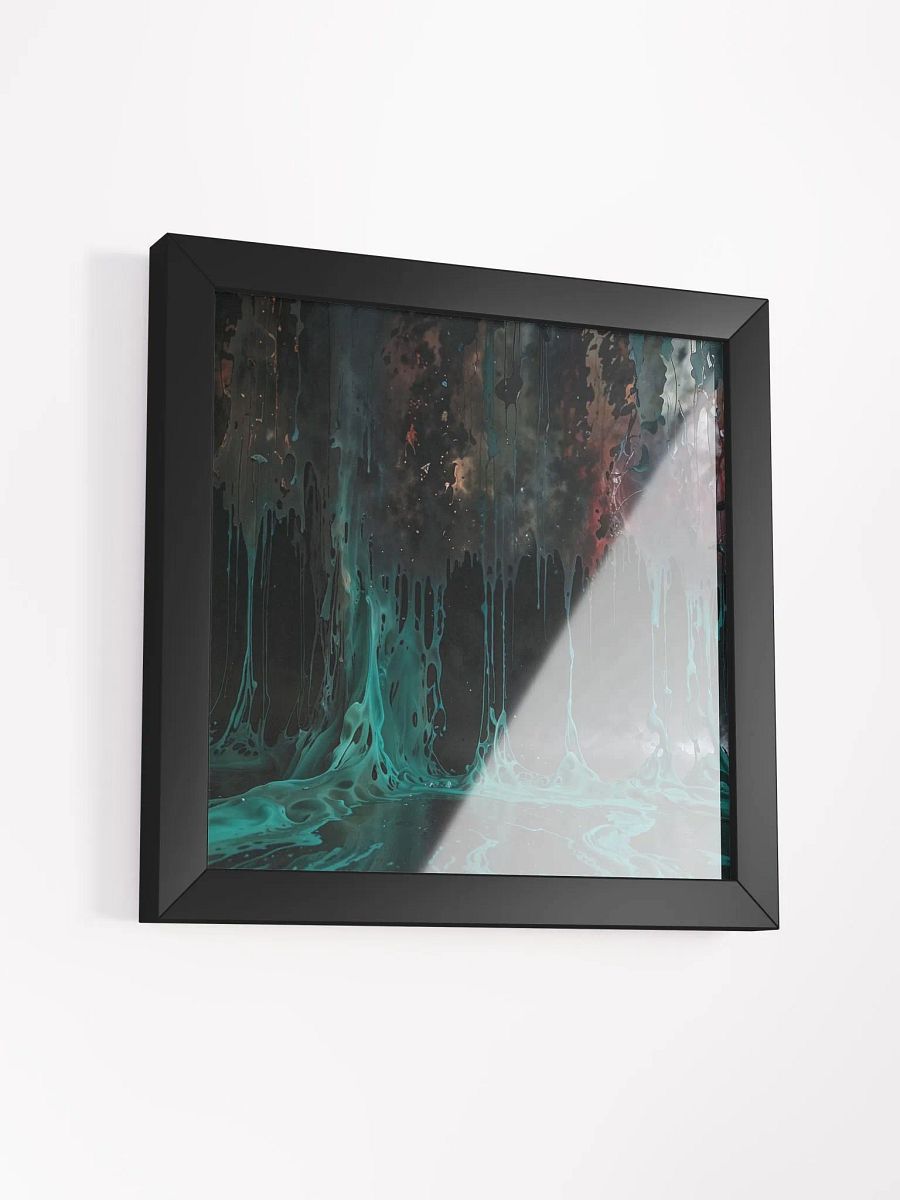 Cosmic Drip Framed Print product image (24)