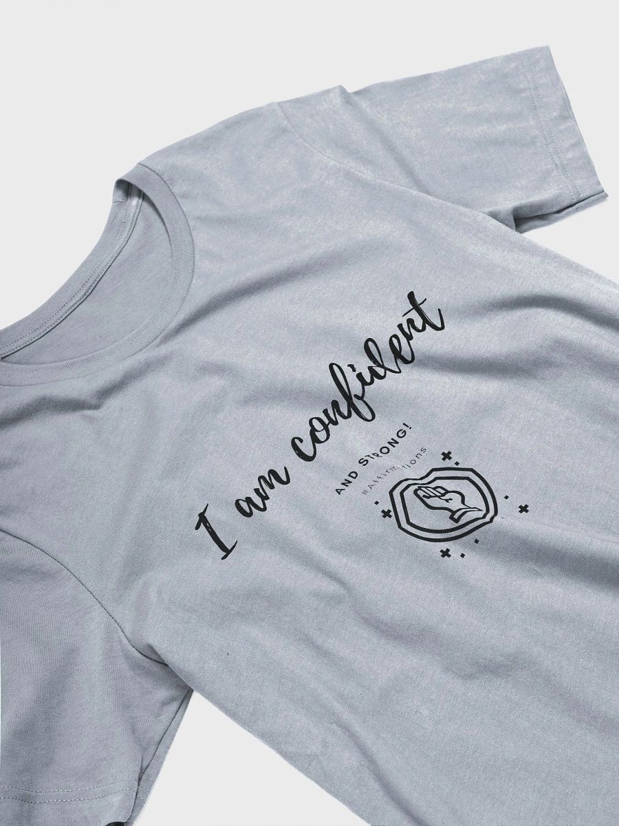 I am confident Dark Unisex Super soft T-Shirt product image (14)
