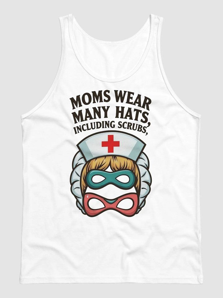 Superhero Nurse Mom Jersey Tank product image (1)