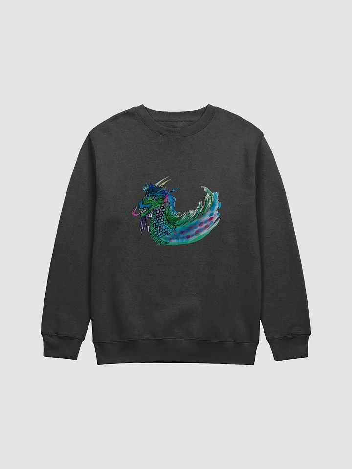 Colorful Ink Dragon Crewneck Sweatshirt product image (1)