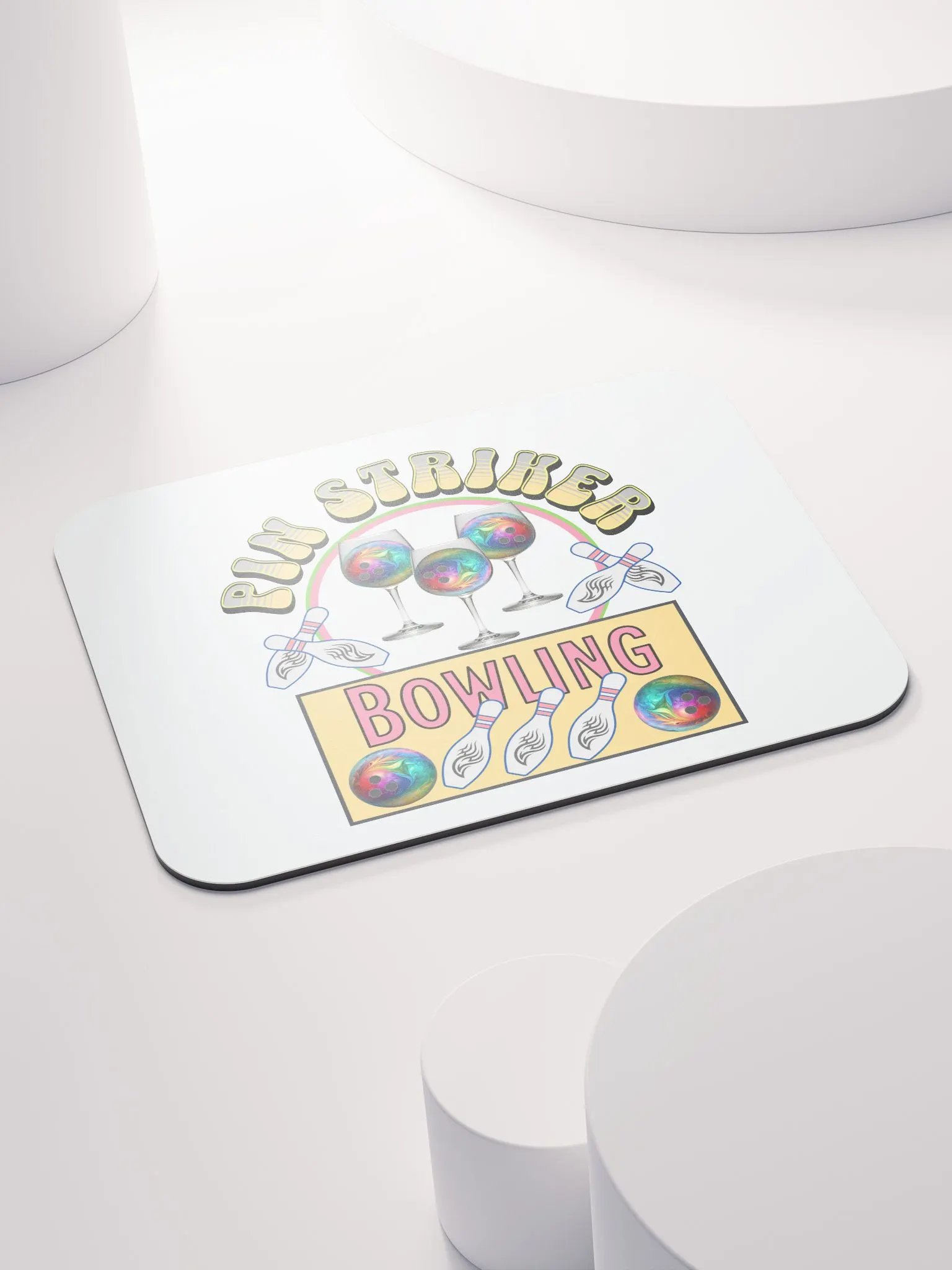 Pin Striker Bowling Mouse Pad product image (4)