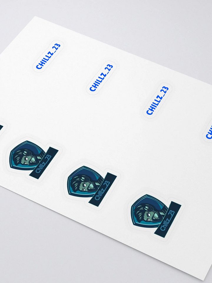 Chillz_23 Sticker sheet product image (2)