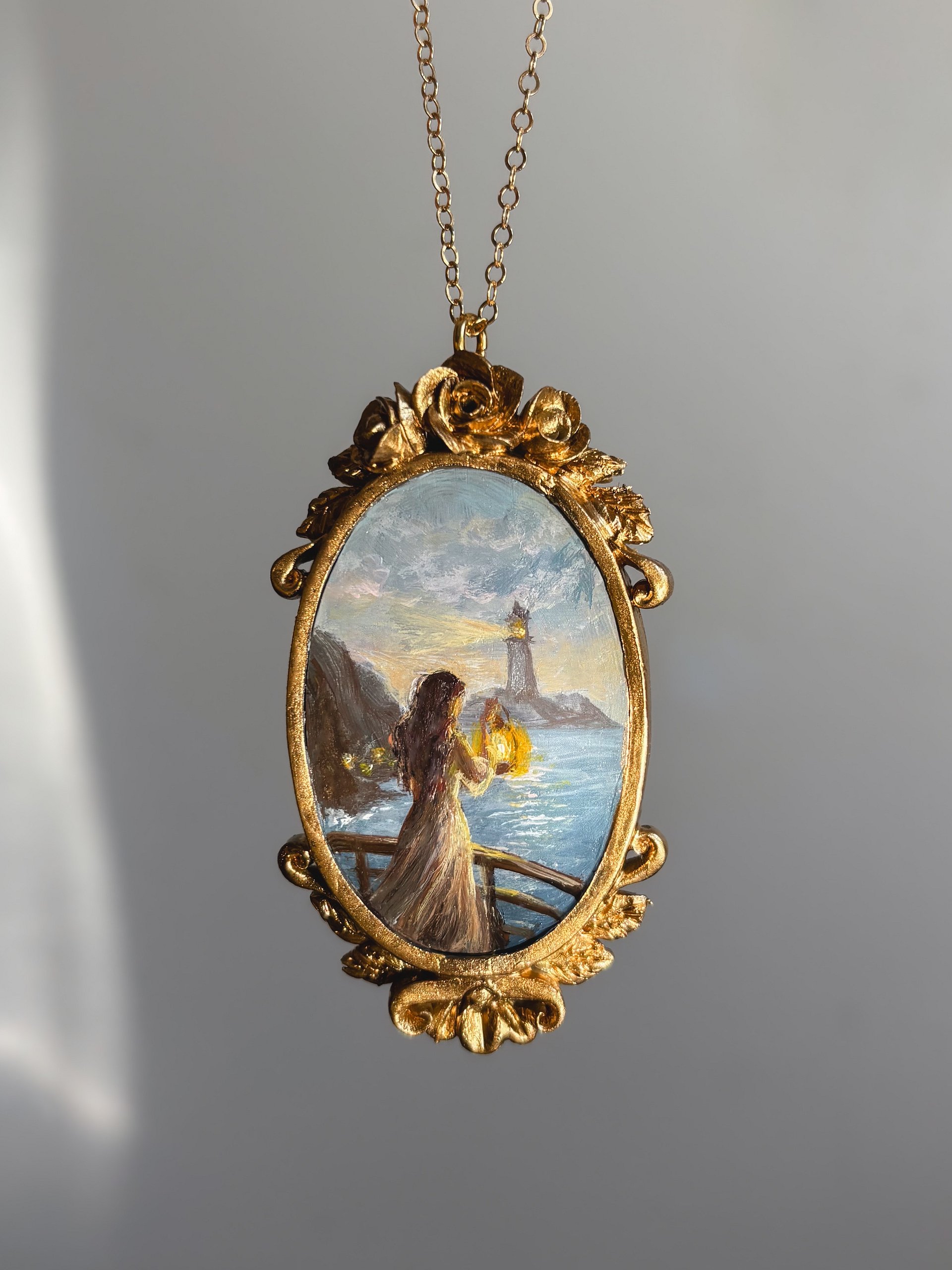 Lighthouse at dawn Necklace product image (1)