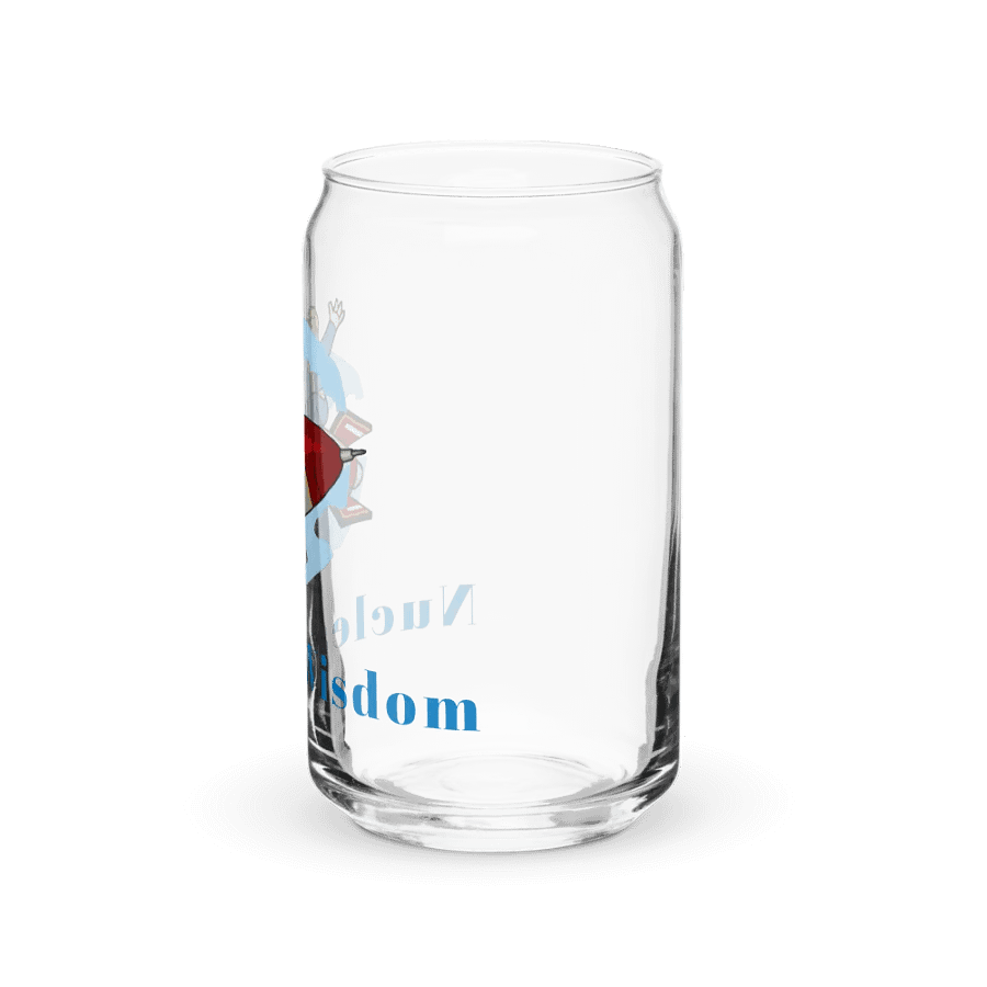Nuclear Wisdom Can Shaped Glass Cup product image (39)