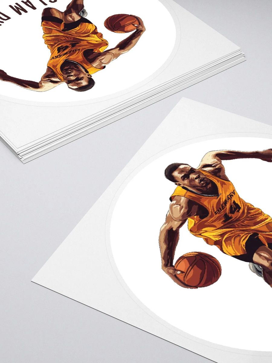 Sticker of a basket ball player product image (4)