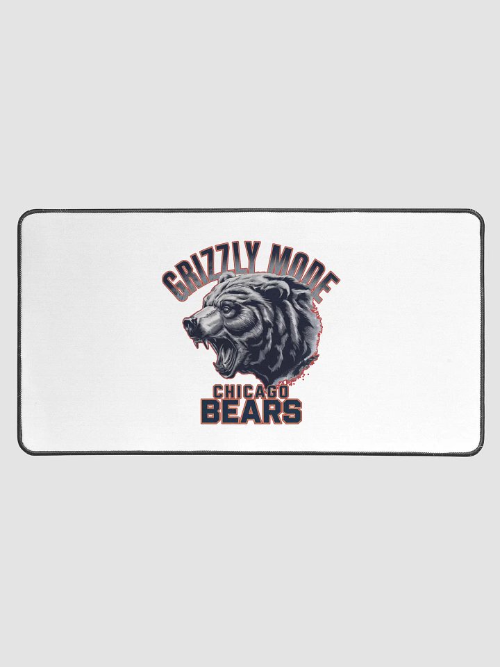 Grizzly Mode" Chicago Bears Desk Mat | NFL Home Locker product image (1)
