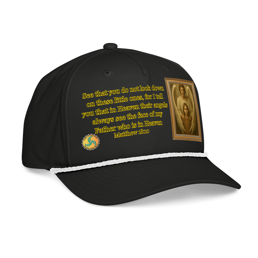 Angels Watch Over Them (Female) Richardson Five-Panel Classic Rope Cap product image (4)
