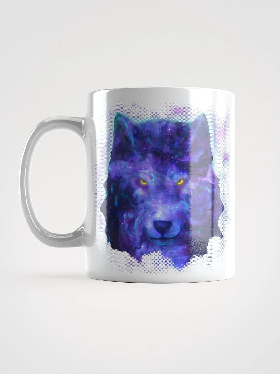 Meji Space Wolf Mascot Gloss Mug product image (2)