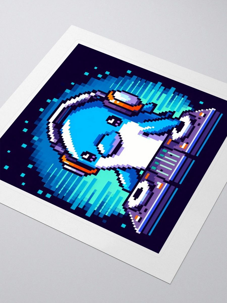 Dolphin DJ Sticker no.2 product image (3)