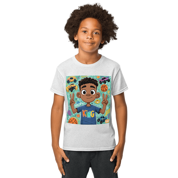 Playful King Youth Tee product image (1)