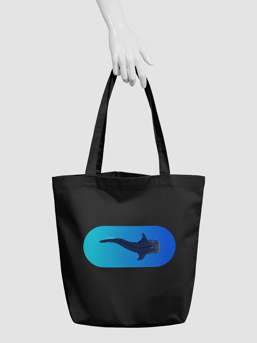 Whale Shark | Organic Cotton | Eco-friendly Tote Bag | Unique Ocean-Themed Design | Underwater product image (6)