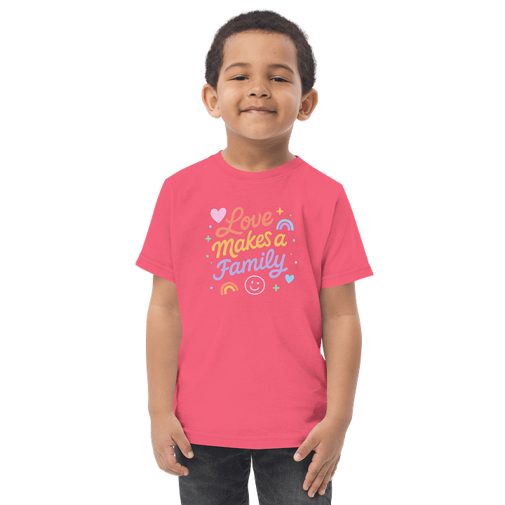 Love Makes a Family Toddler Tee product image (1)