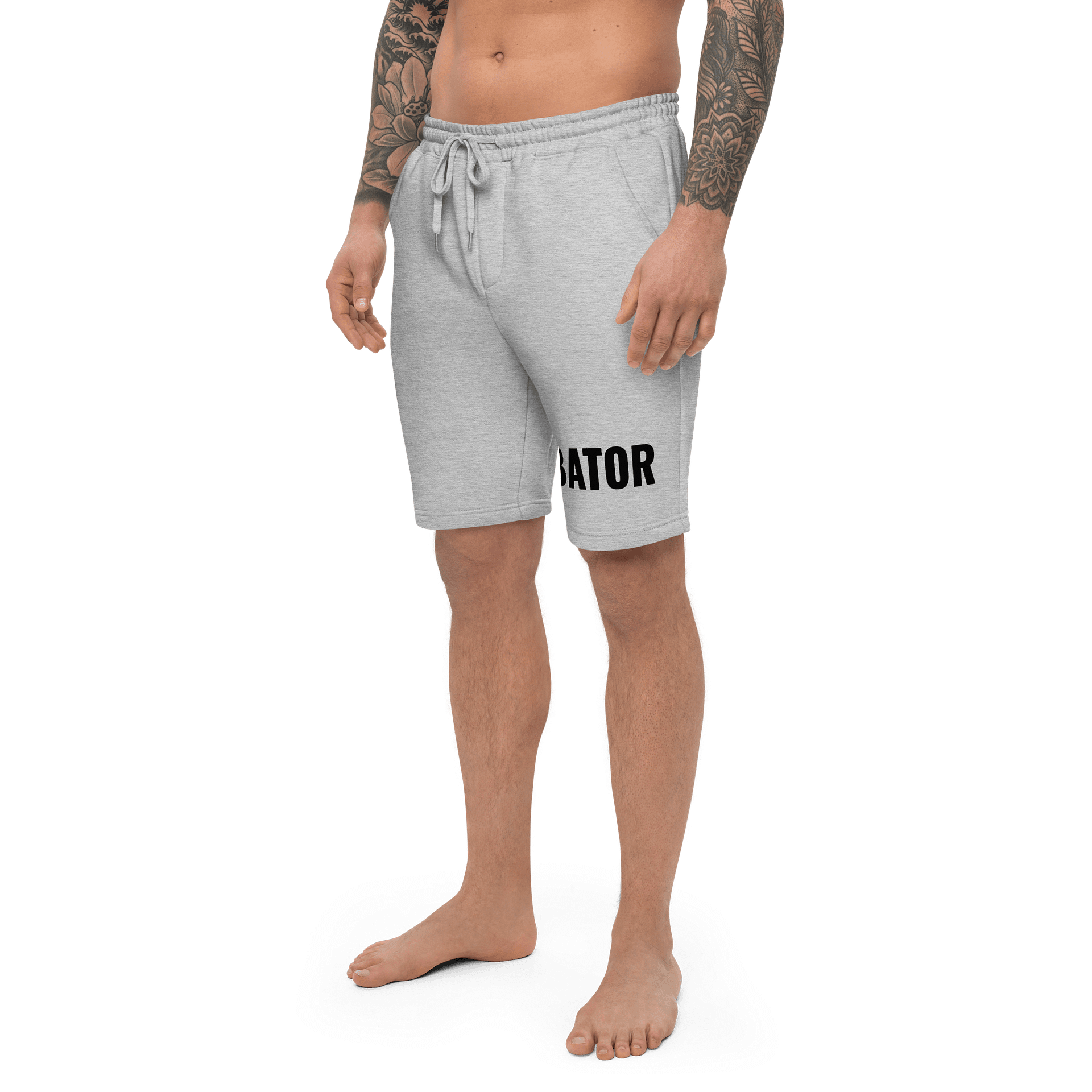 Bator Gym Shorts (Black Logo) product image (2)