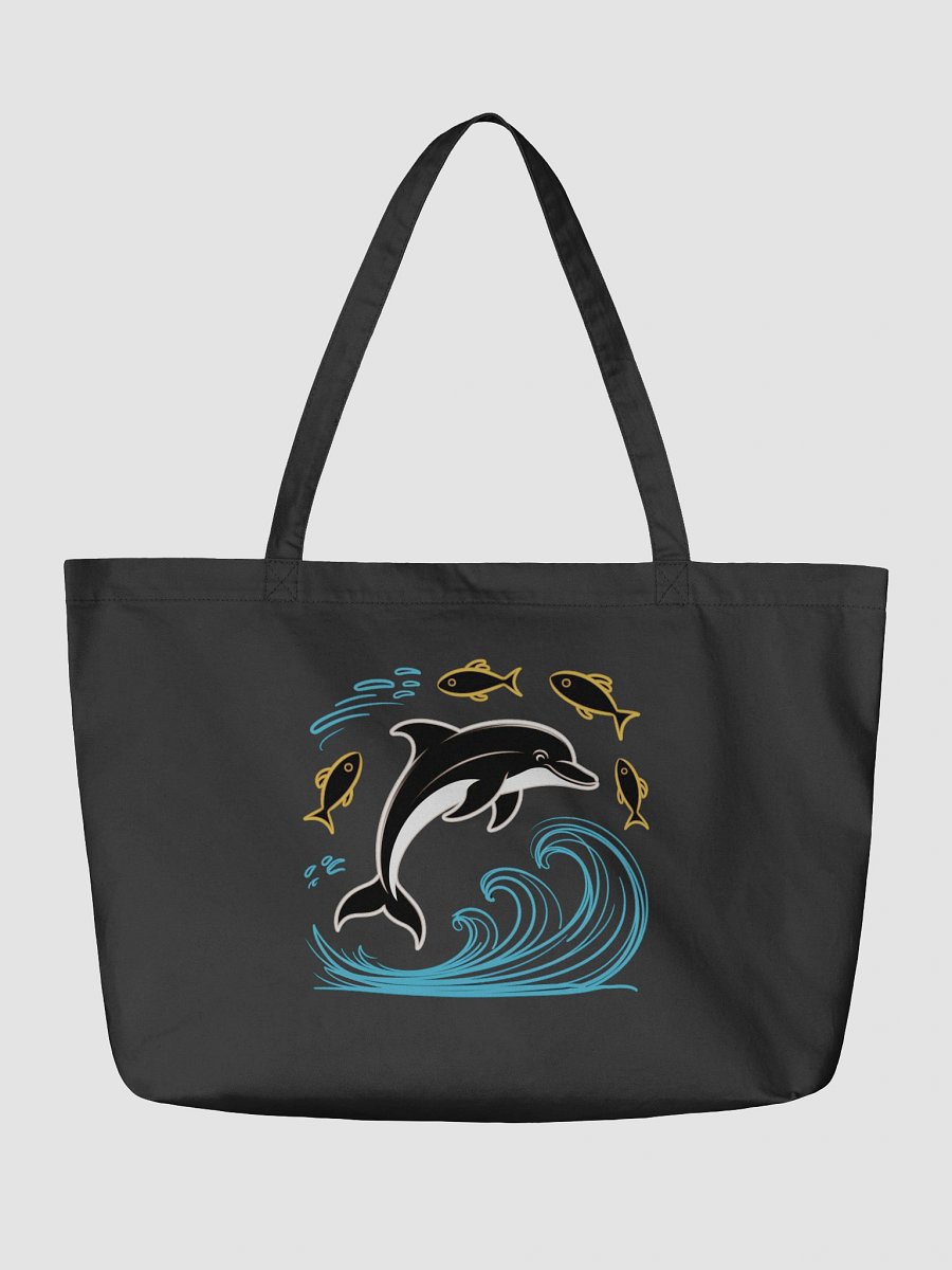 Dolphin Dreams Organic Tote Bag product image (4)