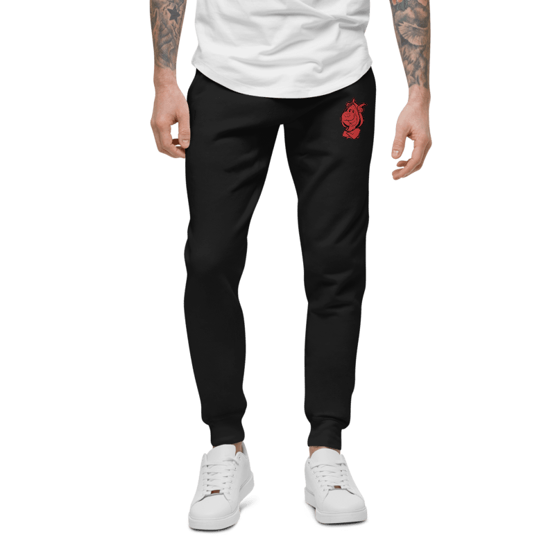RED TLG Unisex Fleece Joggers product image (1)
