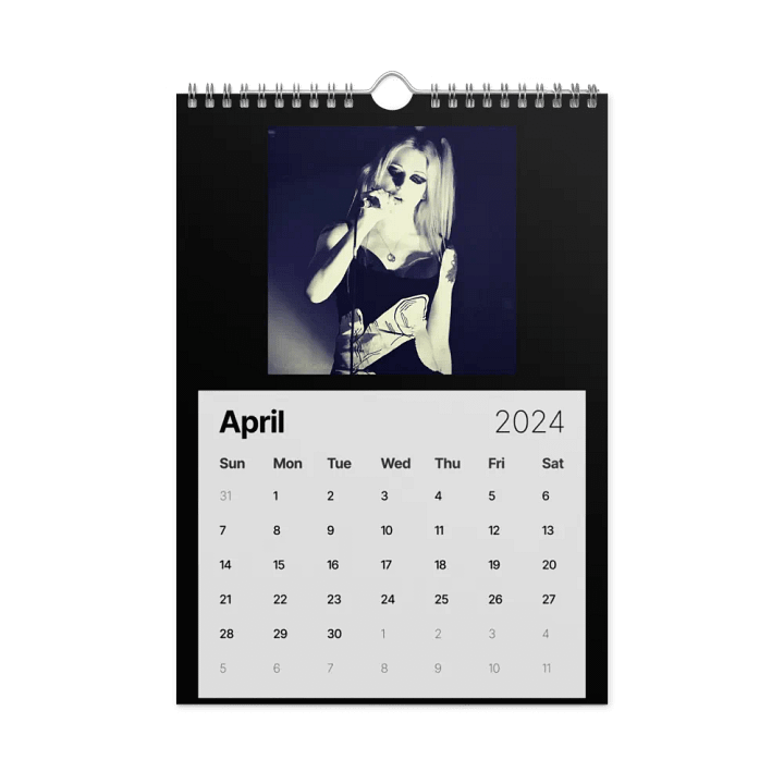 Weak Of Wanting Band 2024 Calendar product image (1)