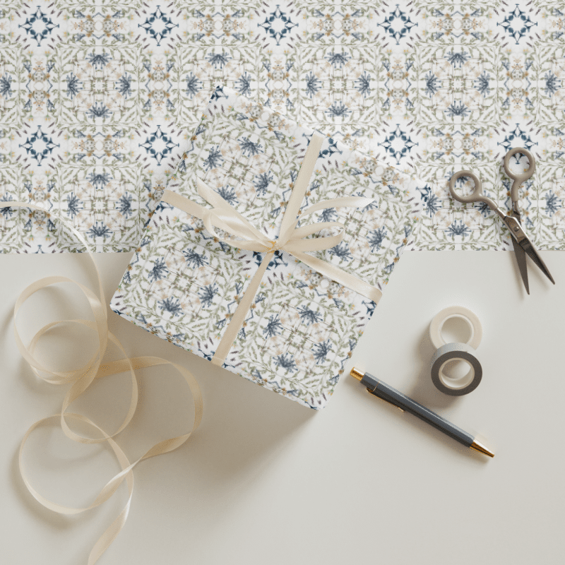 Botanical Elegance Wrapping Paper Set product image (3)