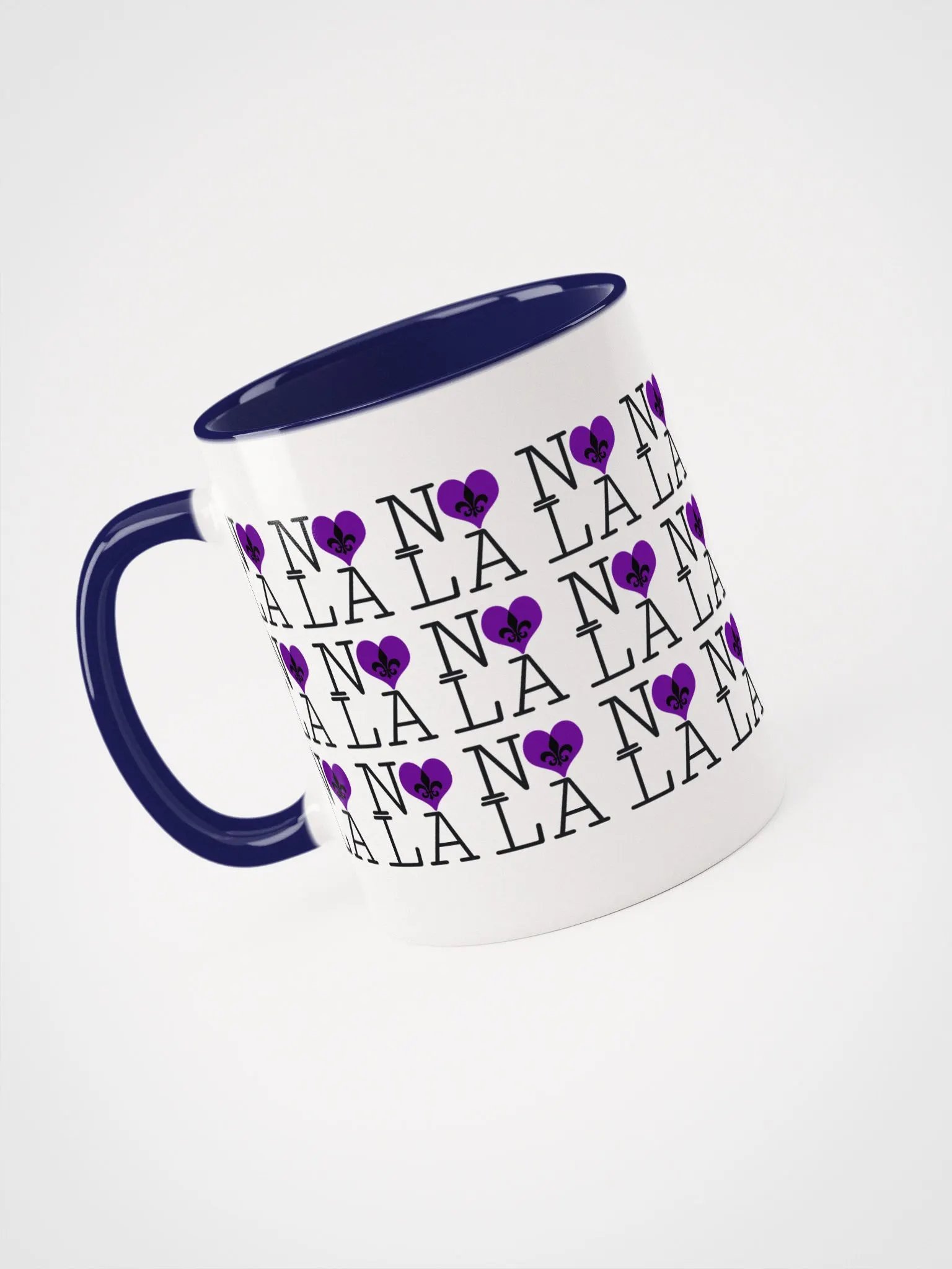 I LOVE NOLA **LEGACY COLOR MUG** (PURPLE HEART INFINITY WALL) product image (33)
