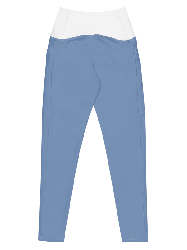 Women's High Waisted Leggings, Light Blue product image (10)