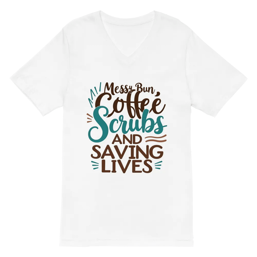 Saving Lives V-Neck Tee product image (2)