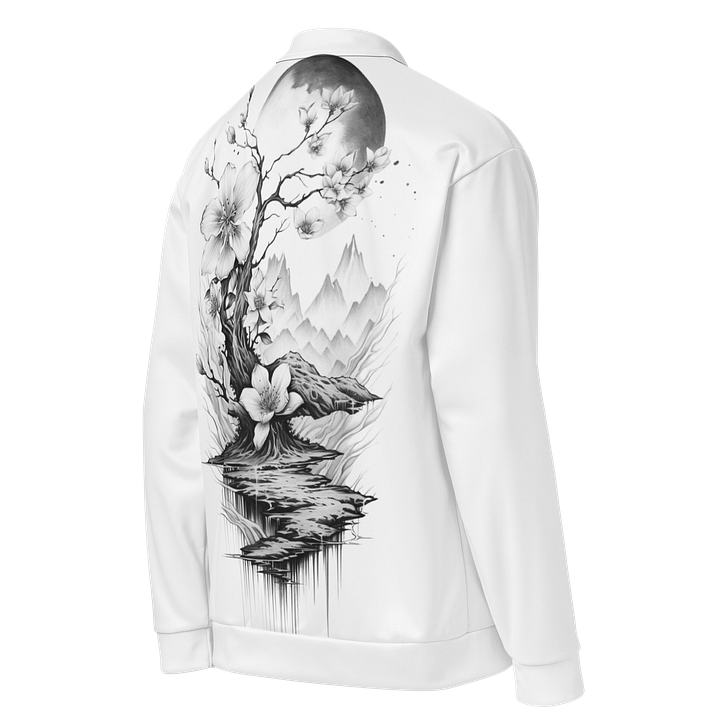 Moonlit Blossom Bomber Jacket product image (2)