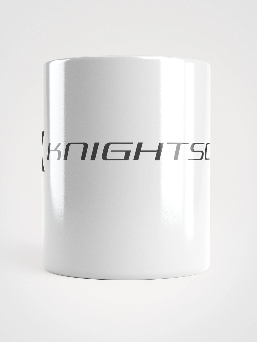 Knightscope Emblem White Glossy Mug product image (13)