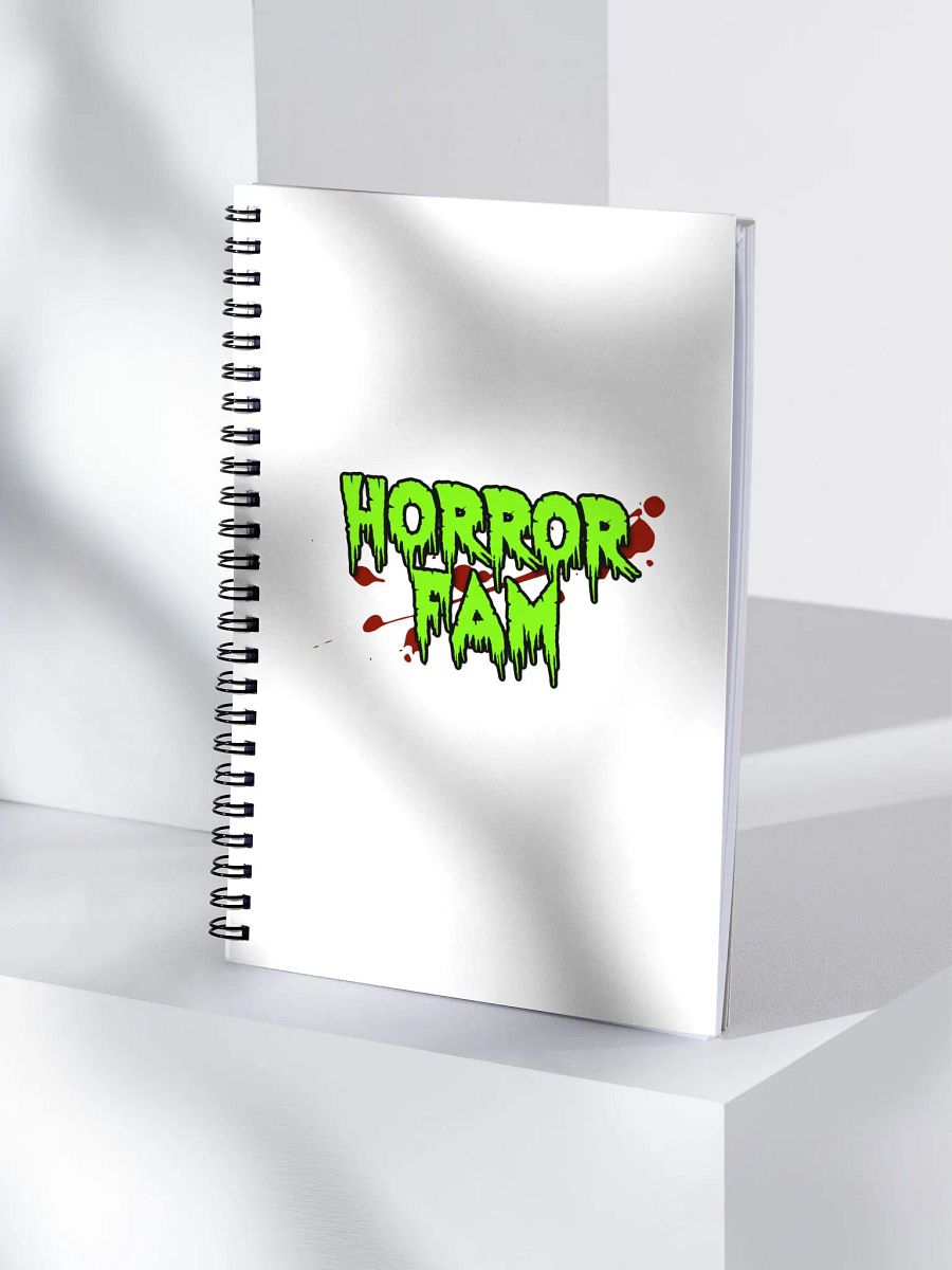 Horror Fam Spiral Notebook product image (1)