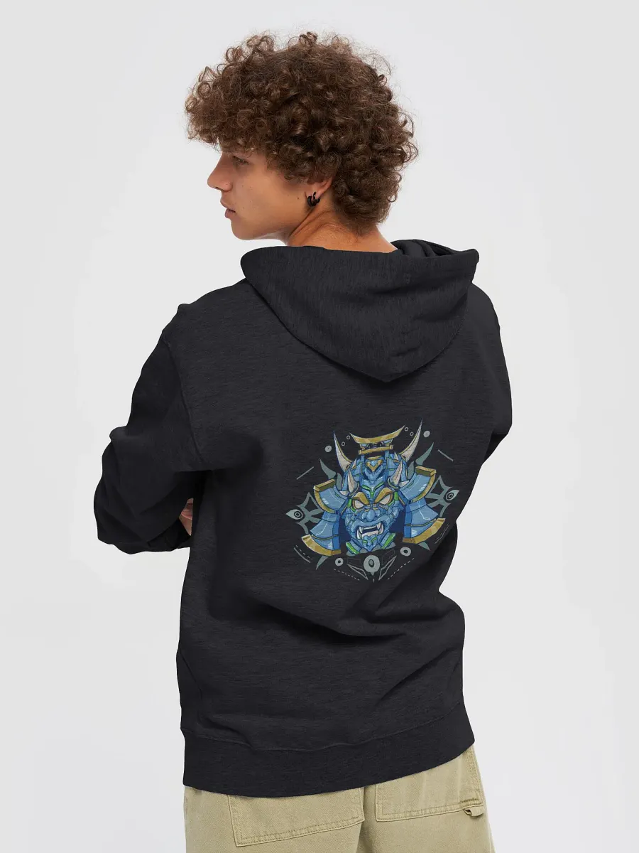 Mythical Mecha Samurai Zip-Up Hoodie product image (6)