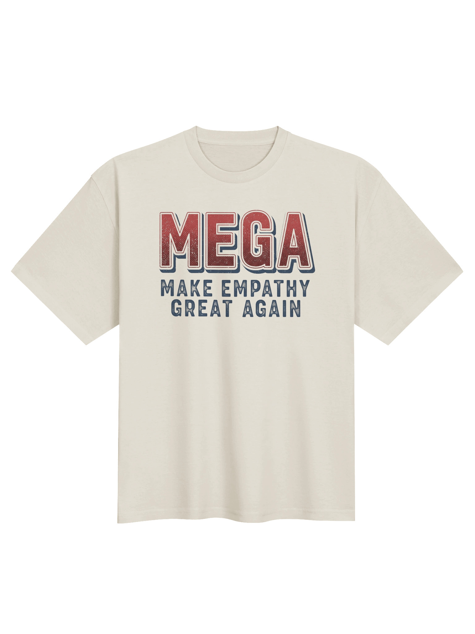 MEGA, premium oversized cotton t-shirt product image (2)